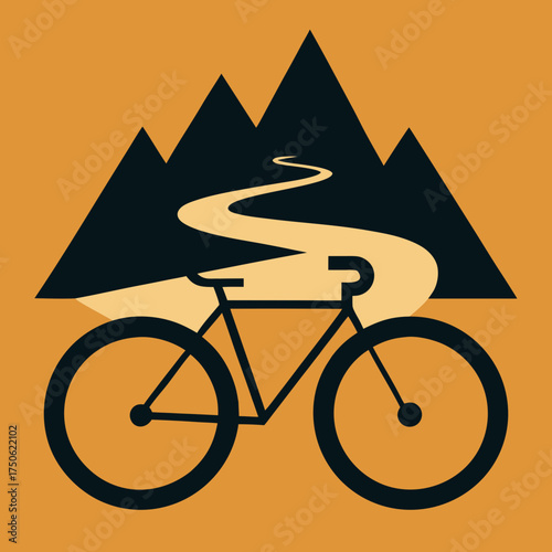 bicycle on the road