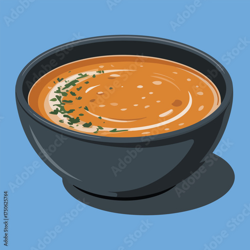 soup in a bowl