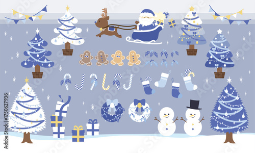 青いクリスマス