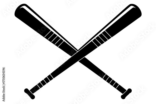 vector illustration of swords set on white background