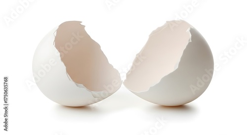Cracked Eggshell - A Symbol of New Beginnings and Fragility.