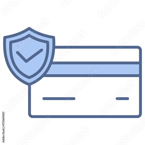 Secure Payment Blue Icon