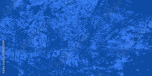 Abstract texture dust particle and dust grain on blue background, dirt overlay or screen effect use for grunge and vintage image style, distressed blue texture.