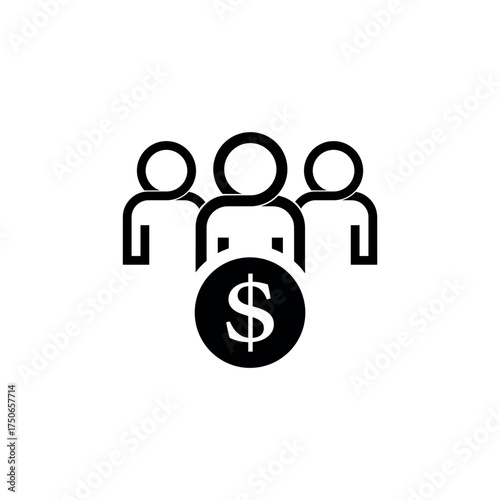 sponsorship sign on white background	