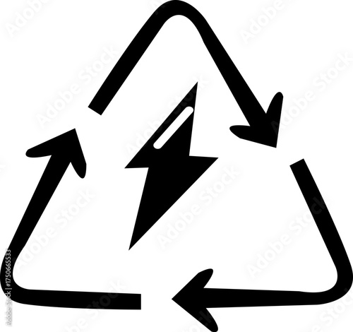 black, lightning, bolt, energy, symbol, silhouette, high, voltage, power, flat, thunderbolt, icon, electricity, speed, isolated, vector, transparent, background, electric, hazard, warning, flash, char