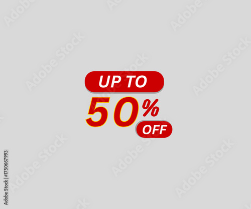 UP T O 50% OFF, PERCENT OFFER, DISCOUNT OFFER, PERCENT LOGO, % LOGO