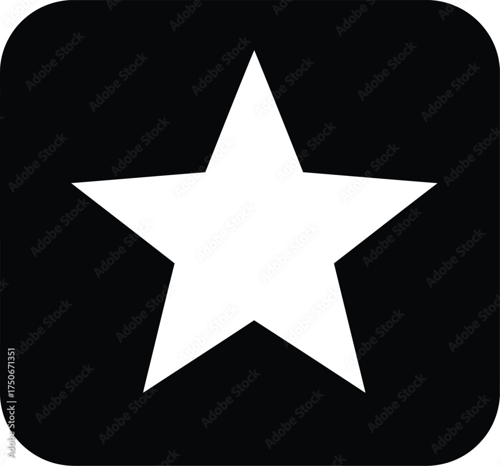 Fototapeta premium Scalable vector star icon graphic design element award achievement symbol eps file