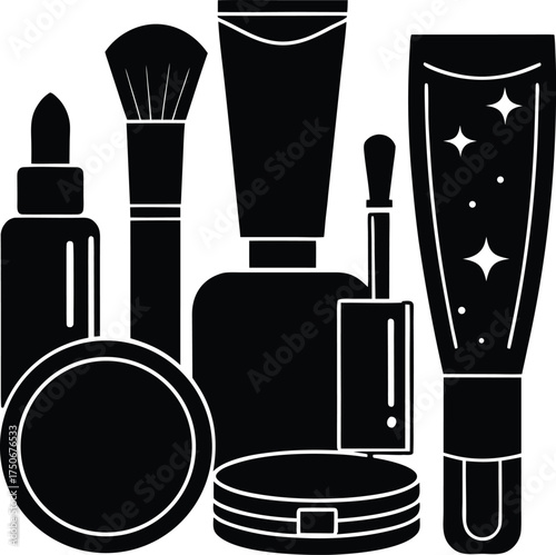 Abstract plain black background texture with subtle matte finish effect