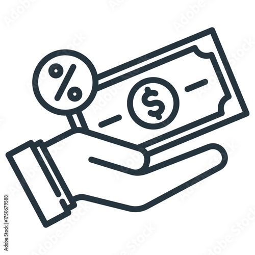 Commission Outline Icon