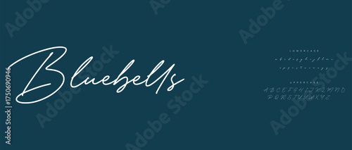 modern luxury capital alphabet letter logo design
