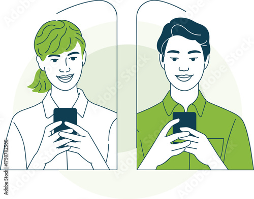 Set of Six Man Hand Gestures and Expressions: Idea, Thumbs Up, Waving, Thinking, and Questioning, Vector Graphic for Communication and Emotion.