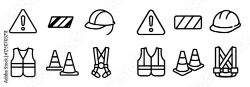 Safety Icon Set