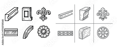Furniture Trim Icons