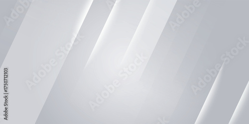 Minimalist silver abstract background design. Futuristic light exclusive graphic elements for advertising, website, poster, banner, key visual, book cover, brochure etc… Vector EPS