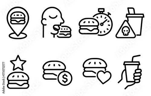 Fast Food Icons