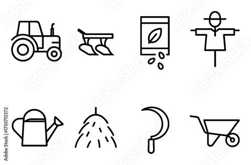 Seasonal Fieldwork Icons