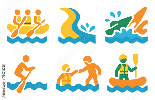 Raging River Icons