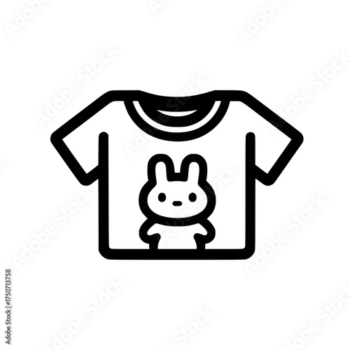 t shirt with a bunny