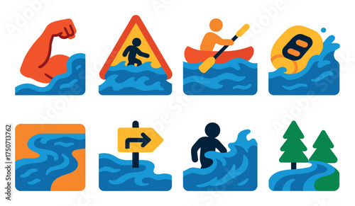 Raging River Icon Set