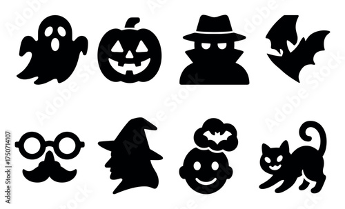 Halloween Icon Grid
