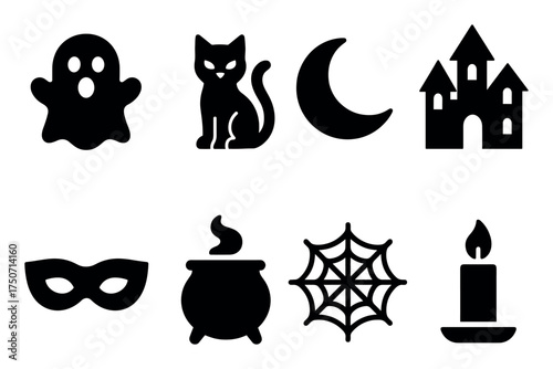 Halloween Icon Grid