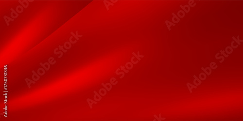 Abstract red gradient background. light and shadow on the backdrop with dimensions. hot tone wall with intense color.