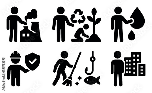 Environmental Impact Icons