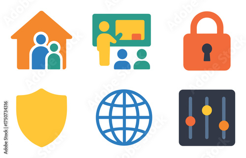 Parental Control Icons