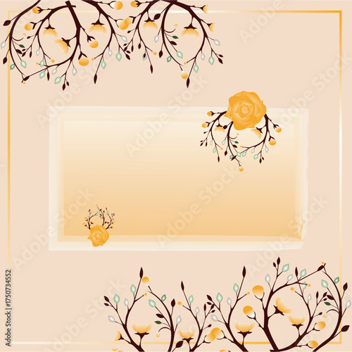  beautiful background template illustration icon