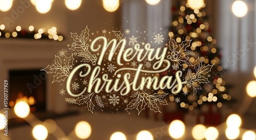 We wish you a Merry Christmas text.