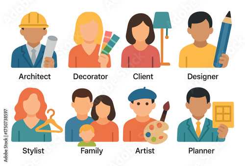 Modern Interior Icon Set