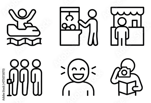 Amusement Park Icons