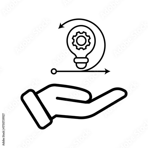 Agile, Agile Development Vector Icon Design- Editable Stroke	
