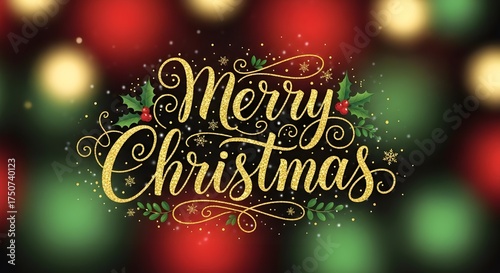 We wish you a Merry Christmas text.