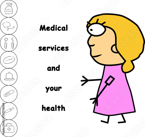 Infographics medicine, modern vector illustration. Print design, business theme, new concept