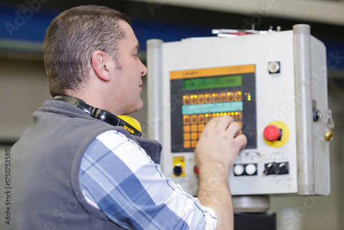 technician engineer checking electric system