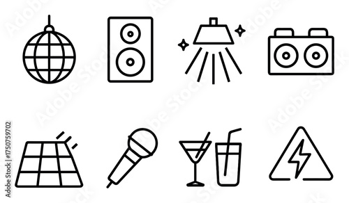 Disco Icon Grid