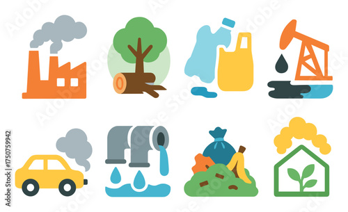 Environmental Impact Icons