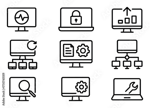 Network Management Icons