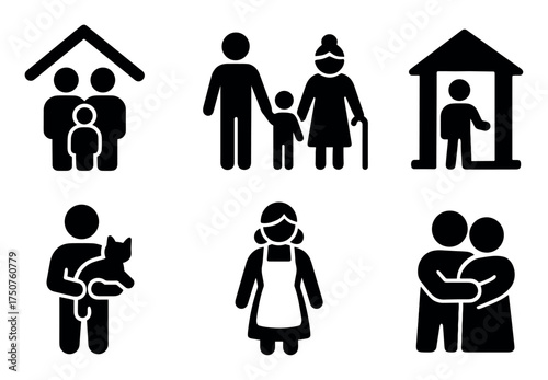 Family and Friends Icons