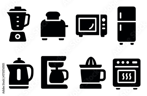 Kitchen Appliance Icons