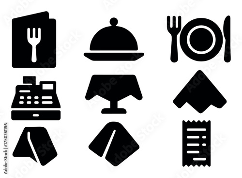 Restaurant Icon Set