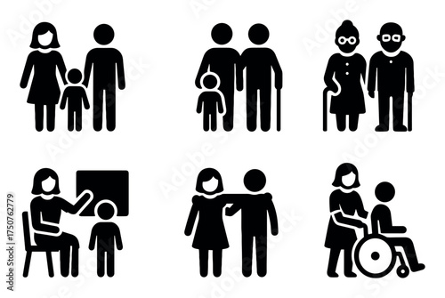 Parenting Icons Grid