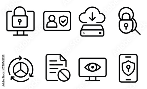 Data Protection Icons
