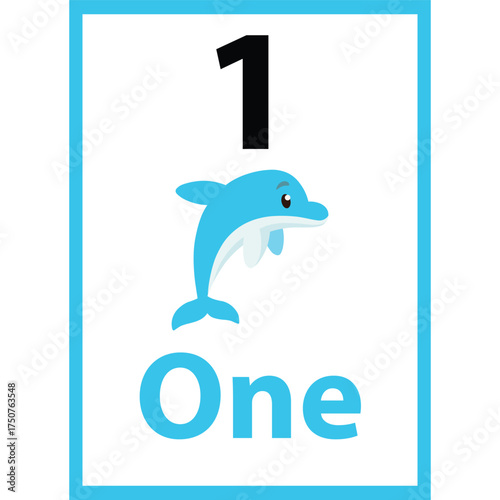 Number Identification worksheet activity for kids one