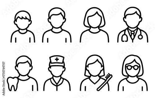 Minimalist Hygiene Icons