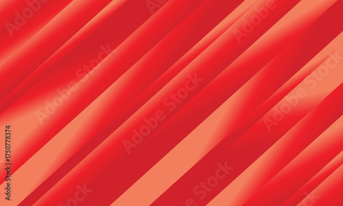 Red and Orange Diagonal Gradient Stripes Background.