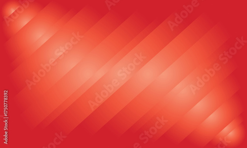 Red Diagonal Stripes Bright Gradient Background vector