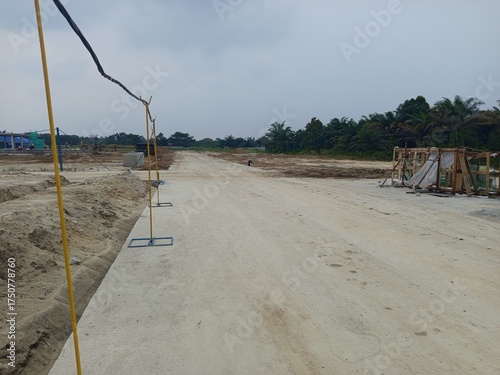 construction site on a construction site