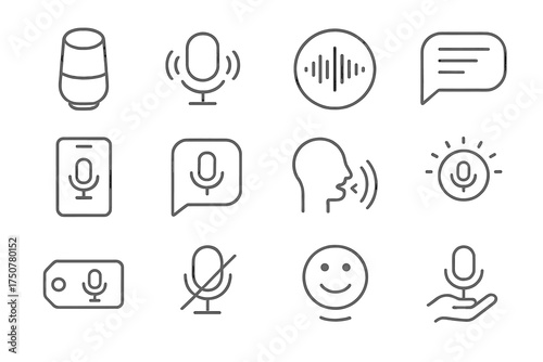 Mute circle icons result toggle voice icon panel action vector interaction dial